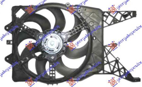 ΒΕΝΤΙΛΑΤΕΡ ΨΥΓΕΙΟΥ 1.4/1.6 TURBO ΒΕΝΖΙΝΗ 1.3-1.7 CDTI ΠΕΤΡΕΛΑΙΟ (ΟΒΑΛ ΦΙΣΑ) 300W