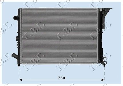 ΨΥΓΕΙΟ ΒΕΝΖΙΝΗ +A/C (39χ39,5χ1,9)