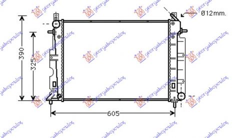 ΨΥΓΕΙΟ 2.0i16V-2.2TID (50x35x3,2) ΜΗΧ.